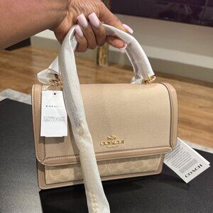 Brand New Klare Crossbody Bag In Signature Canvas